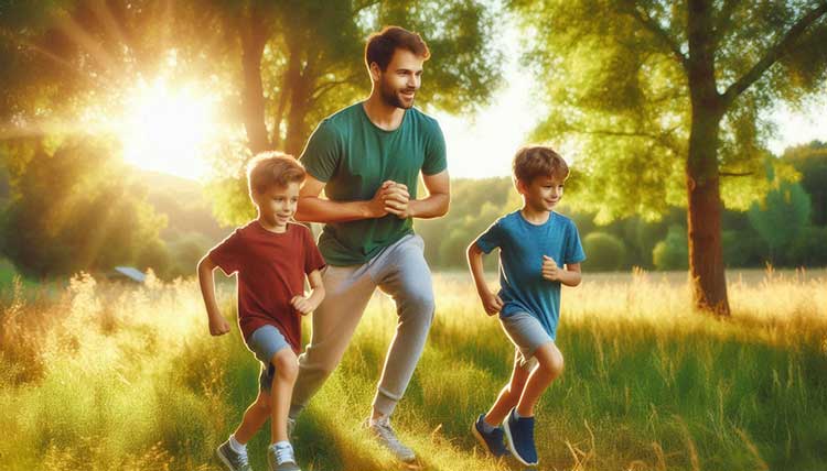 پیاده‌روی در طبیعت