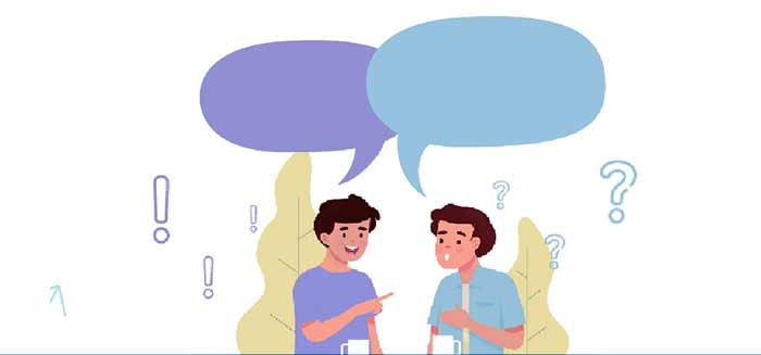 روان صحبت کردن صحبت کردن