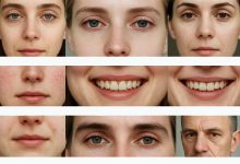 10 نشانه های زشتی صورت (خانم ها و آقایان) و تصاویر نمونه