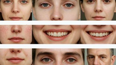 10 نشانه های زشتی صورت (خانم ها و آقایان) و تصاویر نمونه