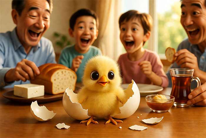 چیستان پرندهای که تخم نمیگذارد