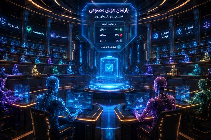بلاکچین پارلمان هوش مصنوعی
