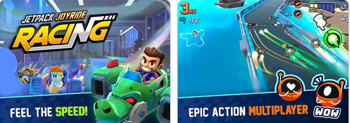 بازی Jetpack Joyride Racing