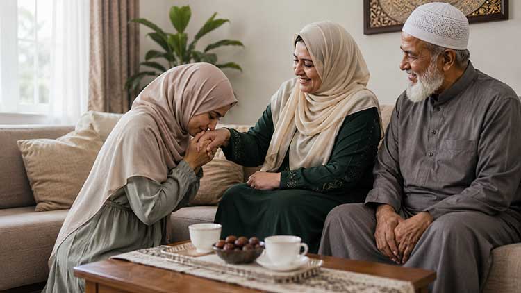 احترام به والدین در اسلام